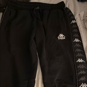 Kappa Black Sweatpants